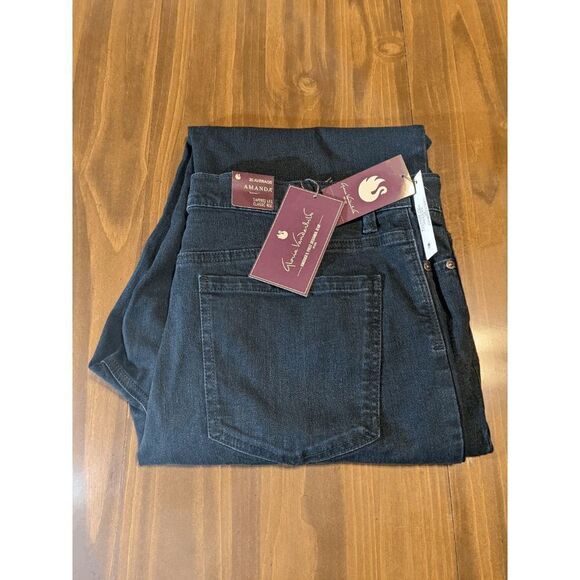 đNWTâWomen'sâGloria VanderbiltâAmandaâClassicâRiseâTaperedâLegâJeans - Picture 3 of 6